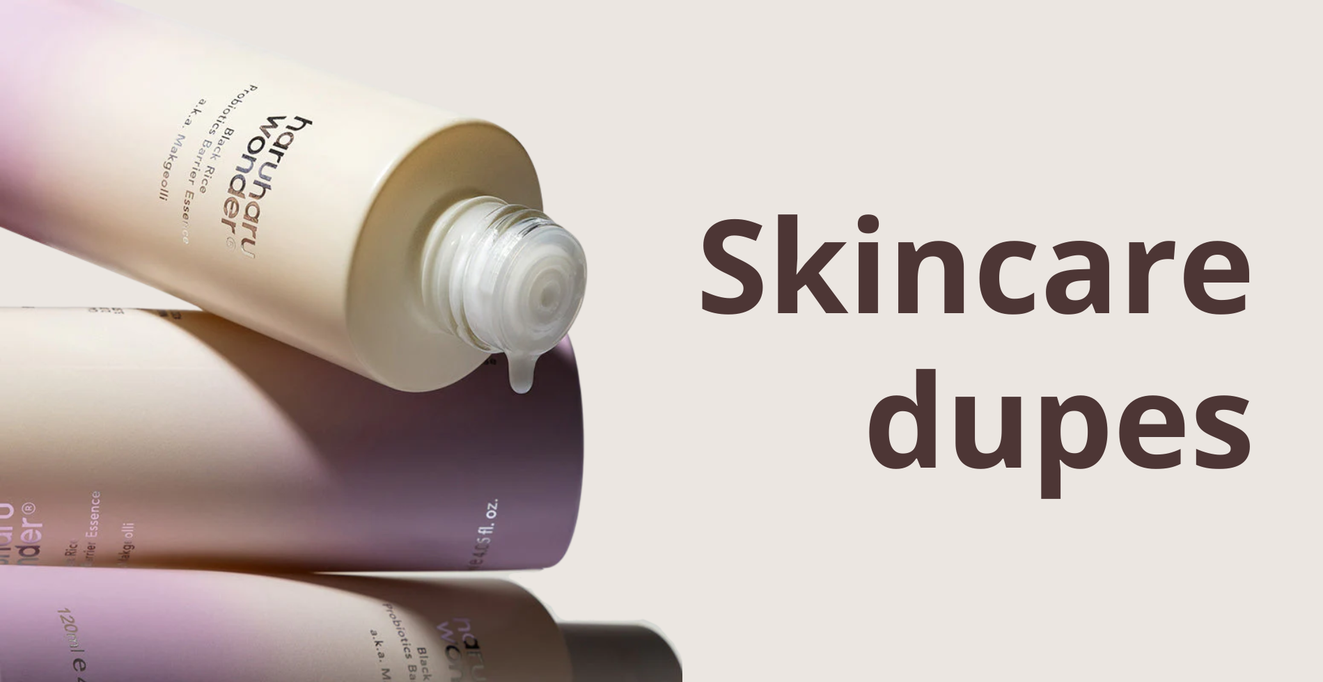 Kórejské skincare dupes (blog cover)